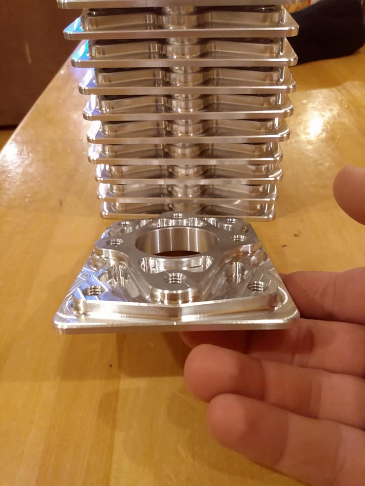 metal adapter plate